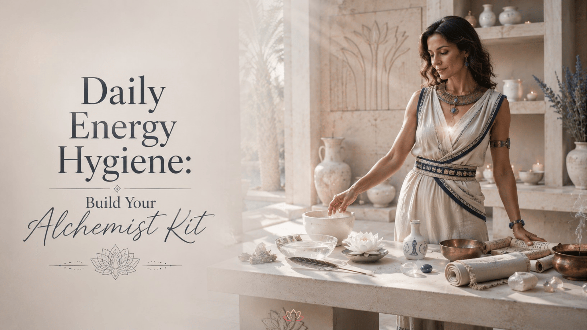 Daily Energy Hygiene: Build Your Alchemist Kit