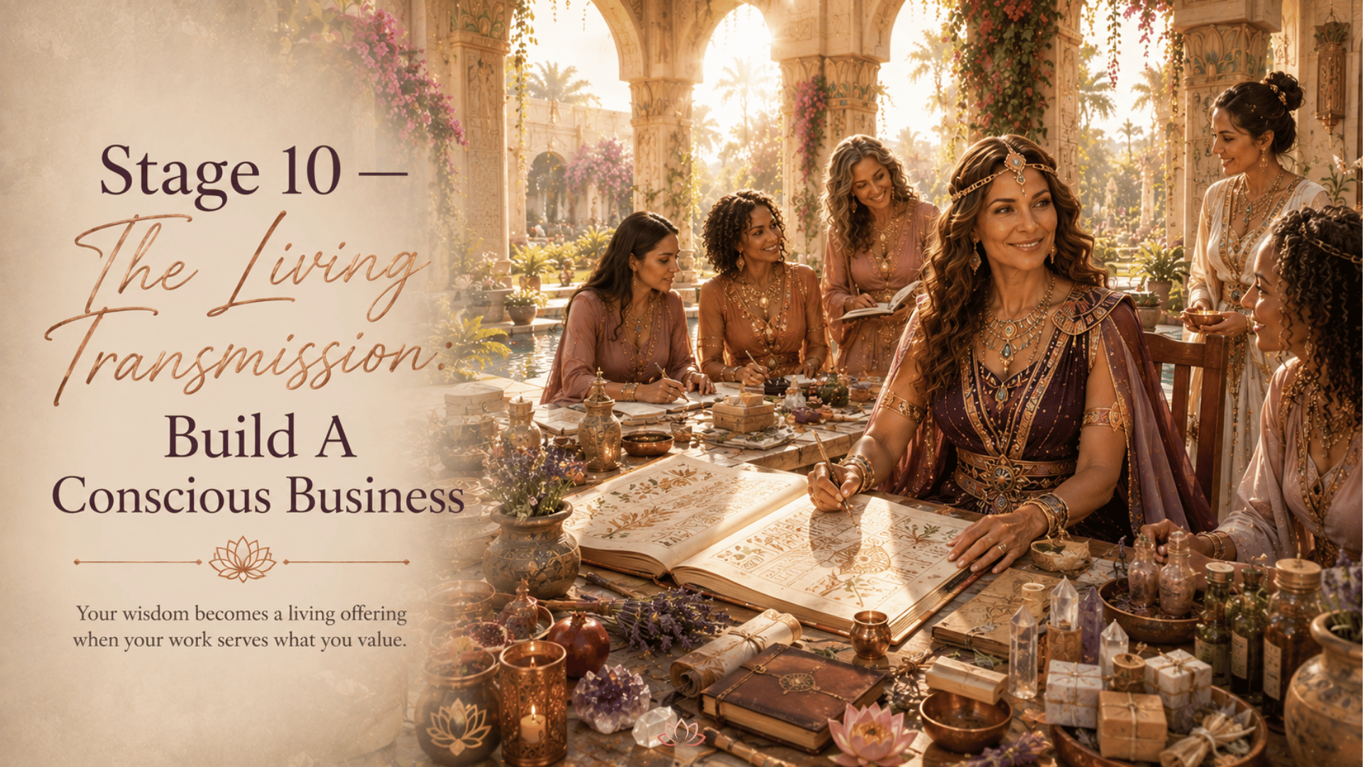 Stage 10 — The Living Transmission: Build A Conscious Business