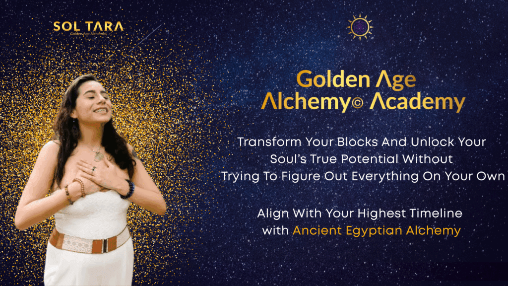 Golden Age Alchemy Academy - Live With More Ease, Peace & Clarity [click here]